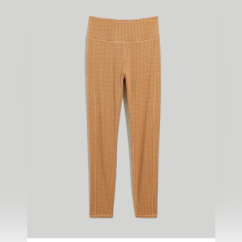 Madewell Make Weekends Longer MWL Flex High-Rise 25" Leggings in Check - Picture 5 of 16